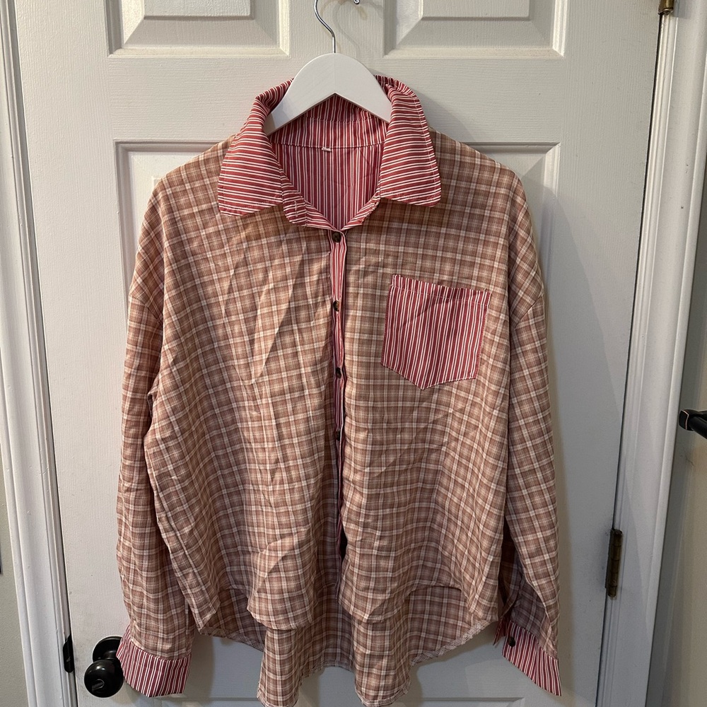 Pajama Set (Top & Pants): Size XL